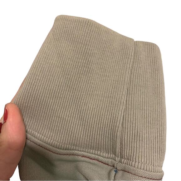 Abercrombie & Fitch Burgundy and Gray Track Jacket - Picture 12 of 16